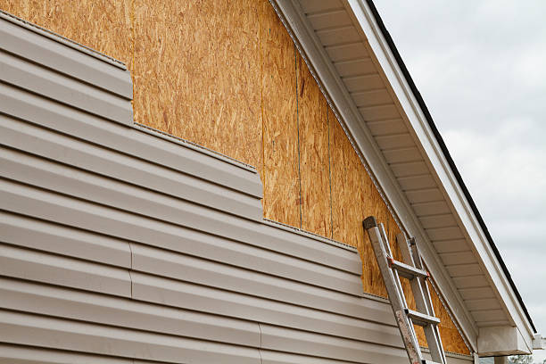Professional Siding Inspection technician working in Marlboro, NY